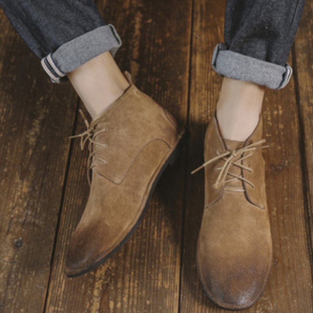 Desert boots fashion casual men's shoes